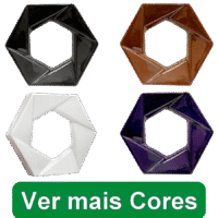 Cobogó de louça esmaltada Foco - Todas as Cores
