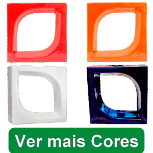 Cobogó de louça esmaltada Pétala - Linha Comercial