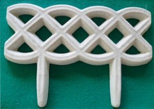 Gradil de concreto Direto da Fábrica, Modelo Trança - Imagem 2