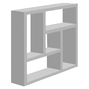 Cobogós de concreto da fábrica, modelo Catavento Decorativo.