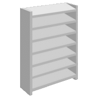 Cobogós de concreto da fábrica, modelo Antichuva 8 Lâminas.