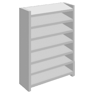 Cobogós de concreto da fábrica, modelo Antichuva 8 Lâminas.