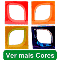 Cobogó de louça esmaltada Pétala - Todas as Cores