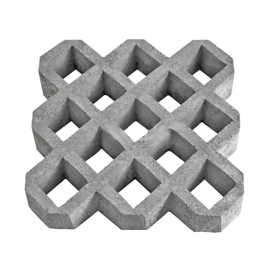 Pisograma ou Concregrama modelo Sextavado