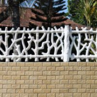 Grade de concreto Direto da Fábrica, Modelo Galhos