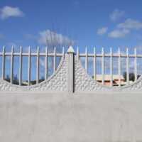 Grade de concreto Direto da Fábrica, Modelo Meia Lua