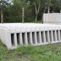 Grade de concreto Direto da Fábrica, Modelo Roma Reta Mini