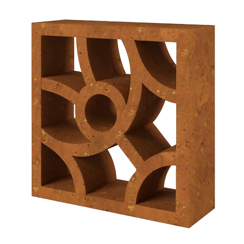 Cobogós Elementos Vazados Linha Orgânica Modelo 4